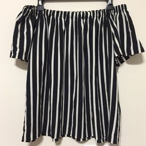 French Connection Off The Shoulder Top